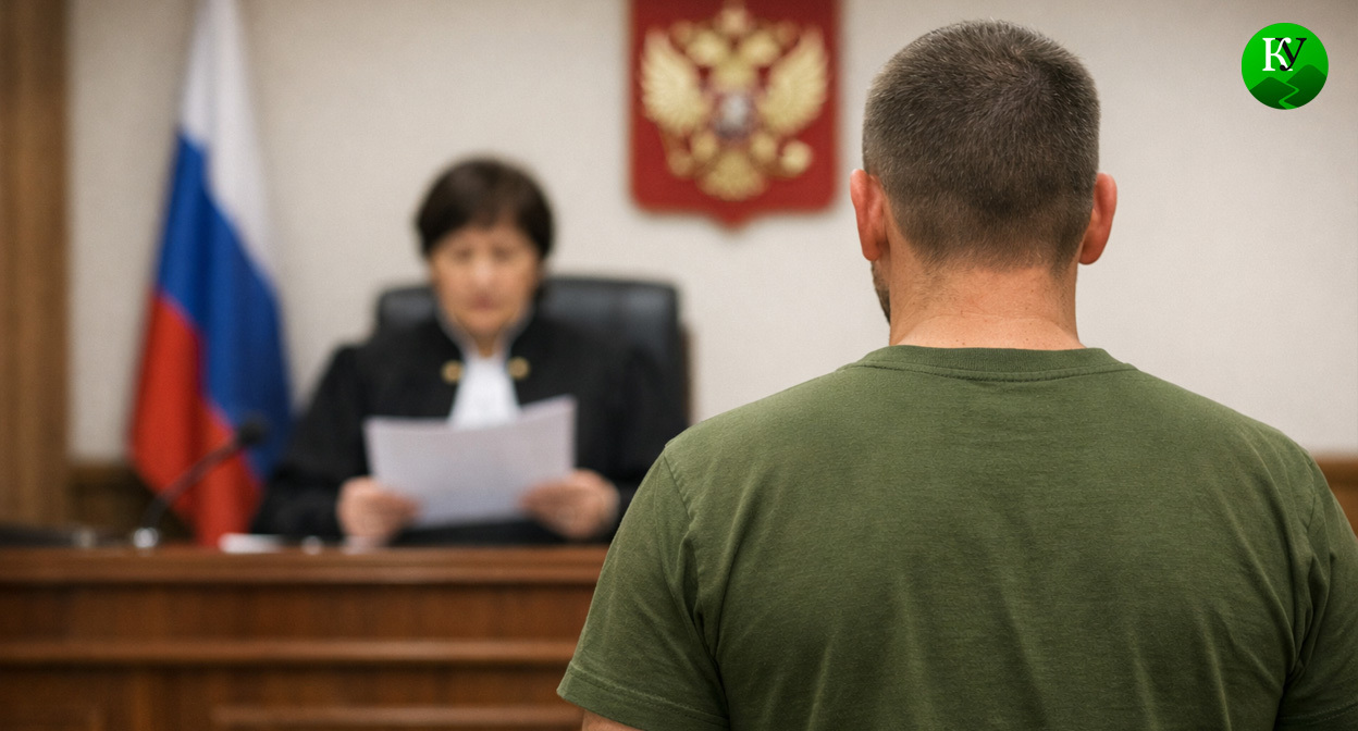 Мужчина в суде. Иллюстрация создана «Кавказским узлом» с помощью ИИ в программе Copilot Мужчина в суде. Иллюстрация создана «Кавказским узлом» с помощью ИИ в программе Copilot