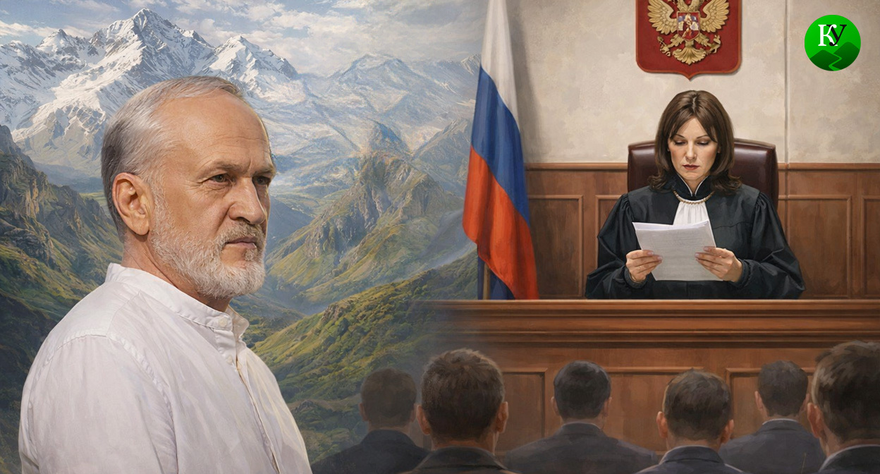 Ахмед Закаев и суд в России. Иллюстрация создана «Кавказским узлом» с помощью ИИ в программе Copilot Ахмед Закаев и суд в России. Иллюстрация создана «Кавказским узлом» с помощью ИИ в программе Copilot