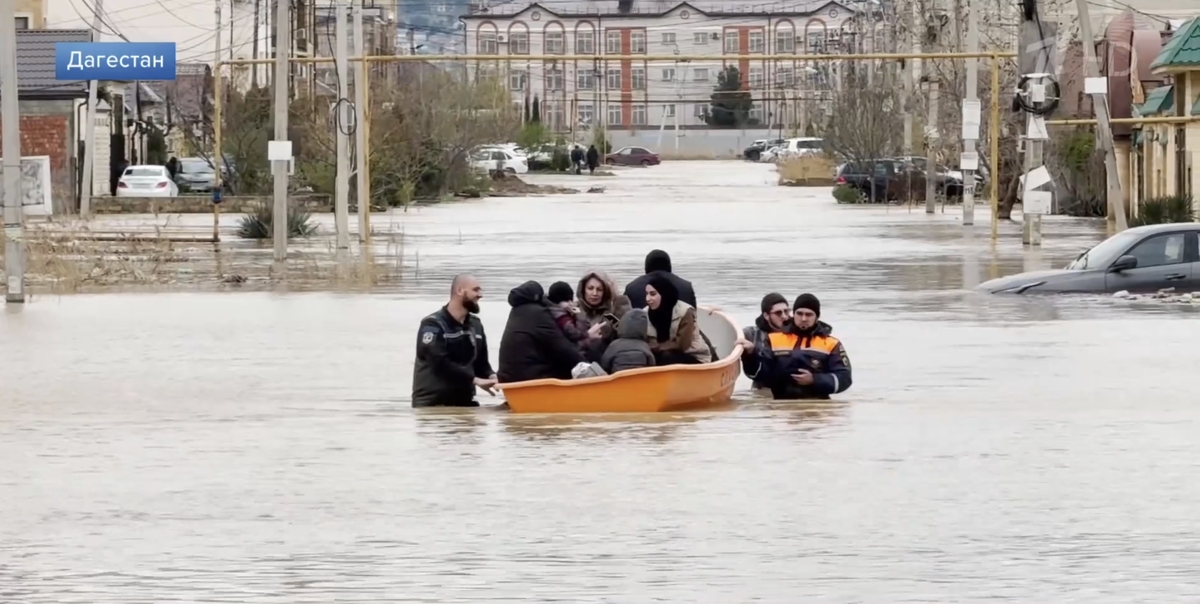 Дагестан, 7 апреля 2026 года. Стоп-кадр видеосюжета "Первого канала"