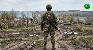 Военнослужащий. Иллюстрация создана "Кавказским узлом" при помощи ИИ в программе Copilot Военнослужащий. Иллюстрация создана "Кавказским узлом" при помощи ИИ в программе Copilot