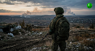 Военнослужащий. Иллюстрация создана "Кавказским узлом" при помощи ИИ в программе Copilot Военнослужащий. Иллюстрация создана "Кавказским узлом" при помощи ИИ в программе Copilot