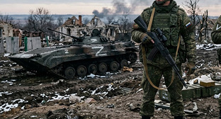 Военнослужащий. Иллюстрация создана "Кавказским узлом" при помощи ИИ в программе Copilot Военнослужащий. Иллюстрация создана "Кавказским узлом" при помощи ИИ в программе Copilot