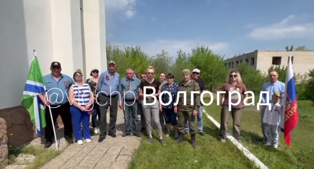 Кадр видеообращения жителей села Заплавное Волгоградской области с жалобой о перебоях с водой. Фото: Волгоград / Telegram-канал