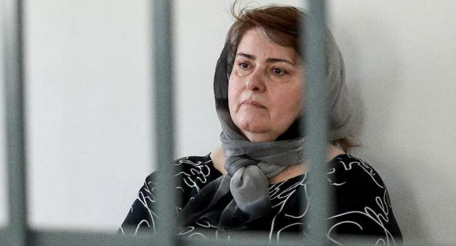 Зарема Мусаева. Скриншот фото Команды против пыток (признана иноагентом),https://t.me/no_torture/3866. Зарема Мусаева. Скриншот фото Команды против пыток (признана иноагентом),https://t.me/no_torture/3866.