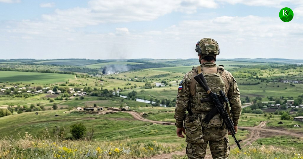 Военнослужащий. Иллюстрация создана "Кавказским узлом" при помощи ИИ в программе Copilot