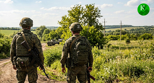 Военнослужащие. Иллюстрация создана "Кавказским узлом" при помощи ИИ в программе Copilot