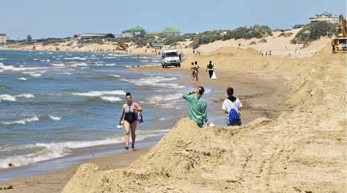 Пляж Джемете. Фото https://t.me/MoreOz/125747