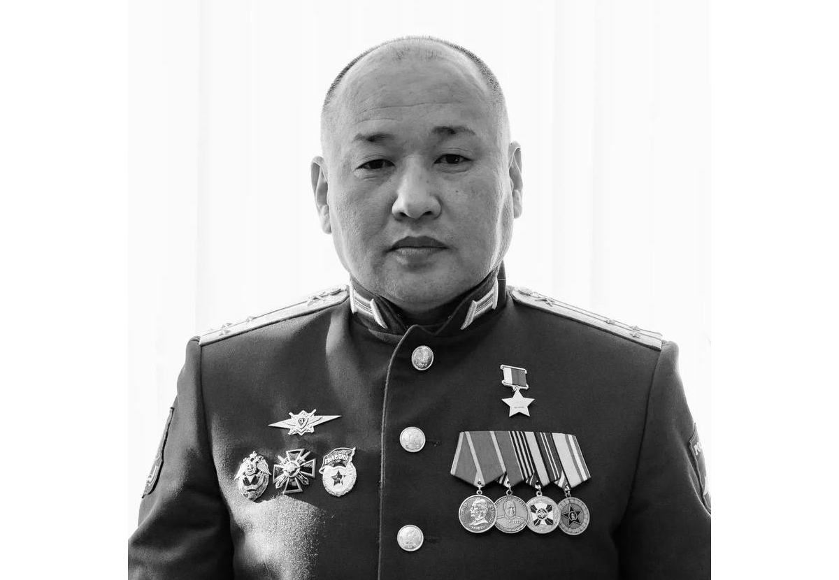 Кадр Старший лейтенант Наран Очир-Горяев из Калмыкии убит в боевых действиях. Фото: Бату Хасиков / Telegram-канал