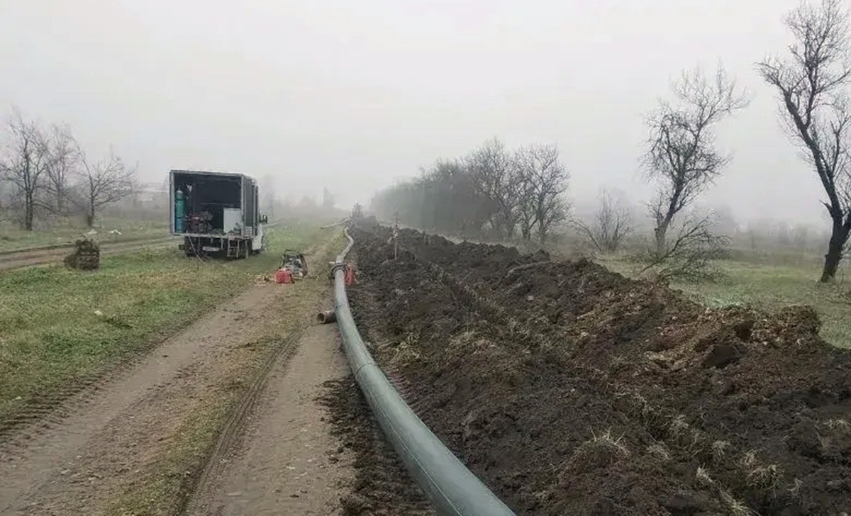 Ремонт водовода. Фото из телеграм-канала губернатора Ставропольского края - https://t.me/VVV5807/6568