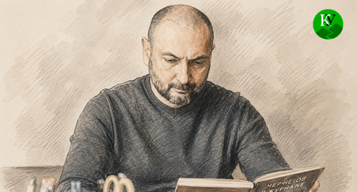 Заур Кожев. Иллюстрация создана "Кавказским узлом" при помощи ИИ в программе Copilot Заур Кожев. Иллюстрация создана "Кавказским узлом" при помощи ИИ в программе Copilot