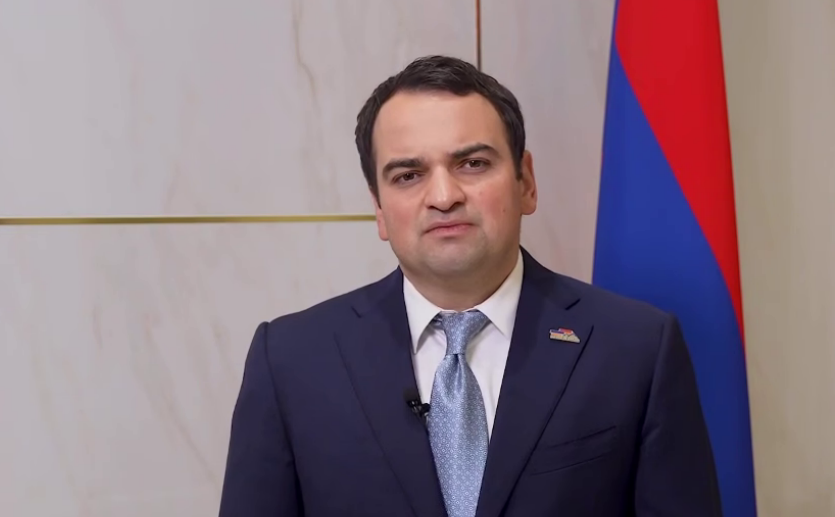 Нарек Карапетян. Стоп-кадр видео Armenia Today от 05.07.26, https://t.me/armtoday/104297 