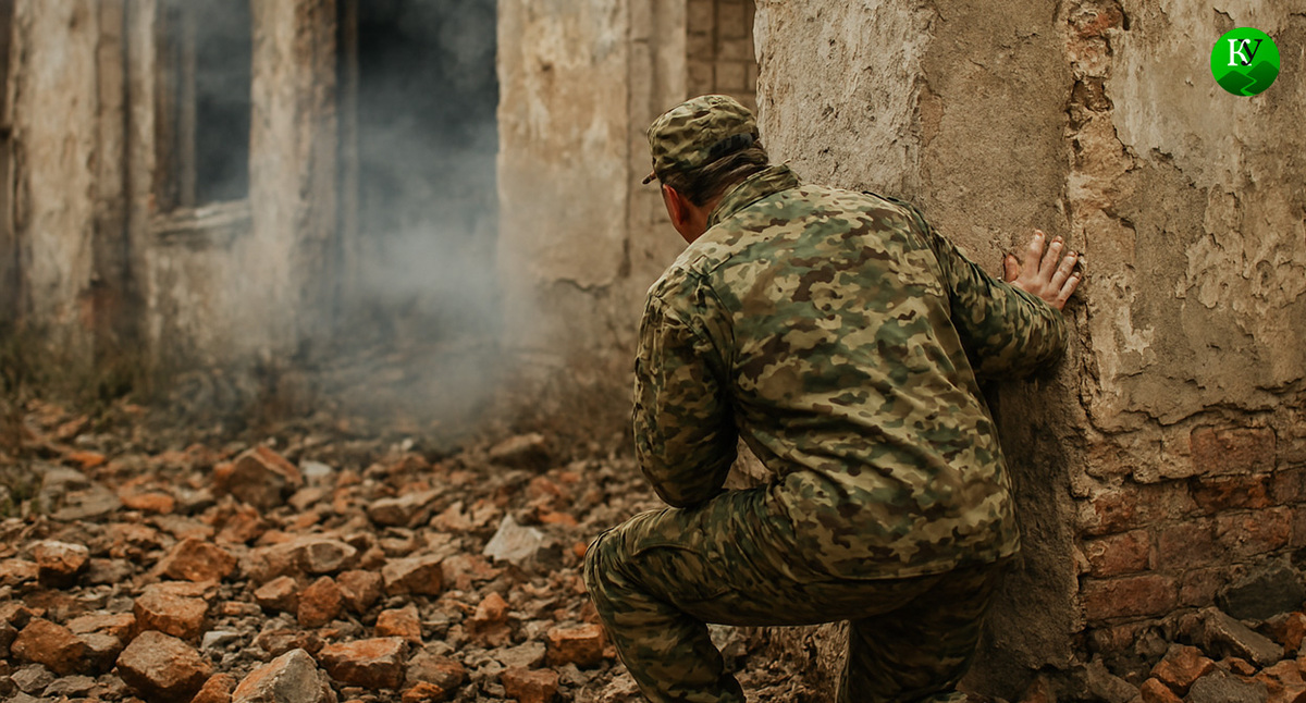 Военный на СВО. Иллюстрация создана «Кавказским узлом» с помощью ИИ в программе Copilot Военный на СВО. Иллюстрация создана «Кавказским узлом» с помощью ИИ в программе Copilot