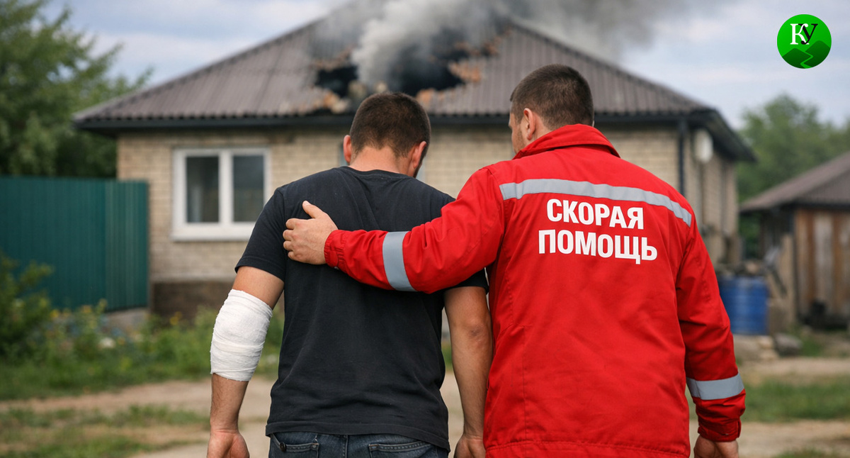 Медик помогает раненому. Иллюстрация создана "Кавказским узлом" с помощью ИИ в программе Copilot Медик помогает раненому. Иллюстрация создана "Кавказским узлом" с помощью ИИ в программе Copilot
