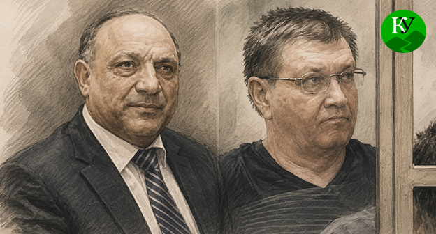 Карим Бабаев (слева) и Виталий Борзенко. Иллюстрация создана "Кавказским узлом" при помощи ИИ в программе Copilot Карим Бабаев (слева) и Виталий Борзенко. Иллюстрация создана "Кавказским узлом" при помощи ИИ в программе Copilot