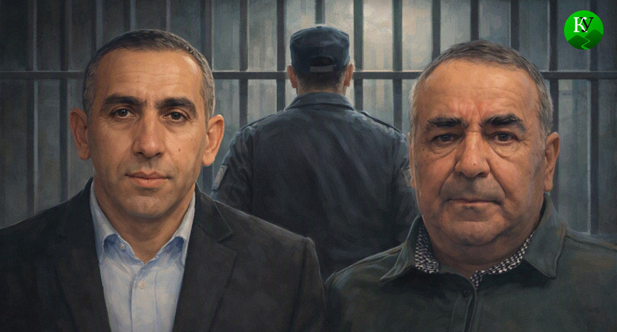 Эльмир Садыгов (справа) и Назим Мусаев. Иллюстрация создана «Кавказским узлом» с помощью ИИ в программе Copilot Эльмир Садыгов (справа) и Назим Мусаев. Иллюстрация создана «Кавказским узлом» с помощью ИИ в программе Copilot