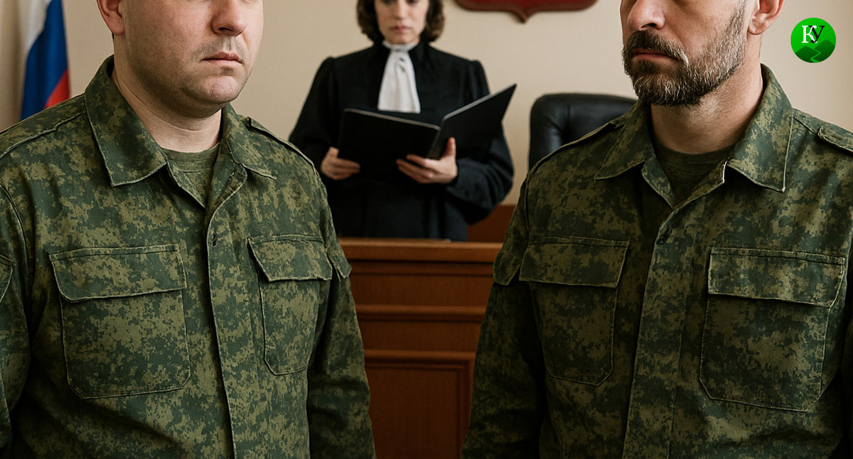 Военные в суде. Иллюстрация создана «Кавказским узлом» с помощью ИИ в программе Copilot Военные в суде. Иллюстрация создана «Кавказским узлом» с помощью ИИ в программе Copilot