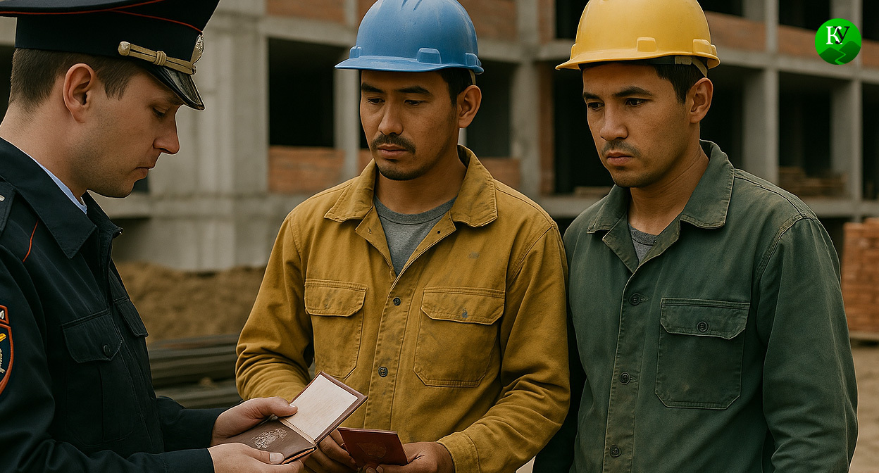 Проверка документов. Иллюстрация создана «Кавказским узлом» с помощью ИИ в программе Copilot Проверка документов. Иллюстрация создана «Кавказским узлом» с помощью ИИ в программе Copilot