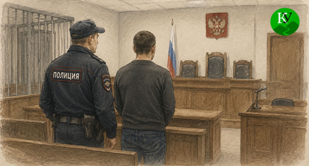 Мужчина в зале суда. Иллюстрация создана "Кавказским узлом" при помощи ИИ в программе Copilot Мужчина в зале суда. Иллюстрация создана "Кавказским узлом" при помощи ИИ в программе Copilot