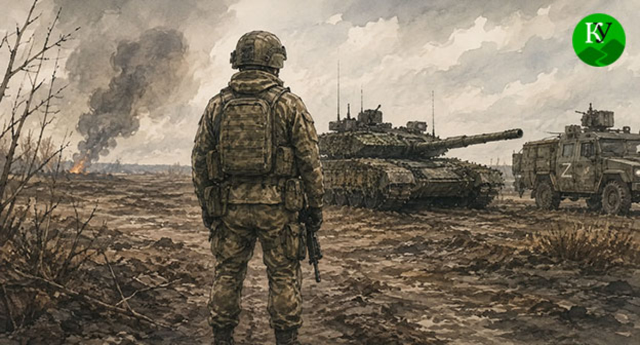 Военнослужащий. Иллюстрация создана "Кавказским узлом" при помощи ИИ в программе Copilot Военнослужащий. Иллюстрация создана "Кавказским узлом" при помощи ИИ в программе Copilot