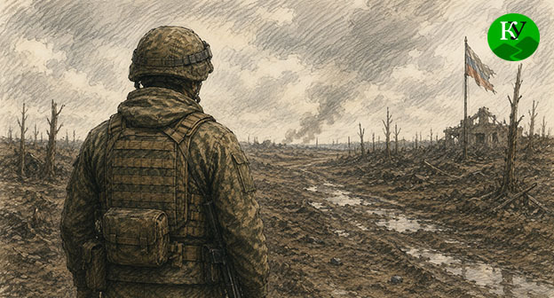 Военнослужащий. Иллюстрация создана "Кавказским узлом" при помощи ИИ в программе Copilot Военнослужащий. Иллюстрация создана "Кавказским узлом" при помощи ИИ в программе Copilot