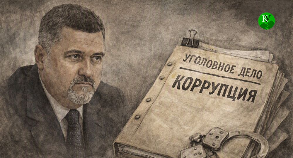 Врио главы Дагестана Федор Щукин и уголовное дело. Иллюстрация создана "Кавказским узлом" при помощи ИИ в программе Copilot