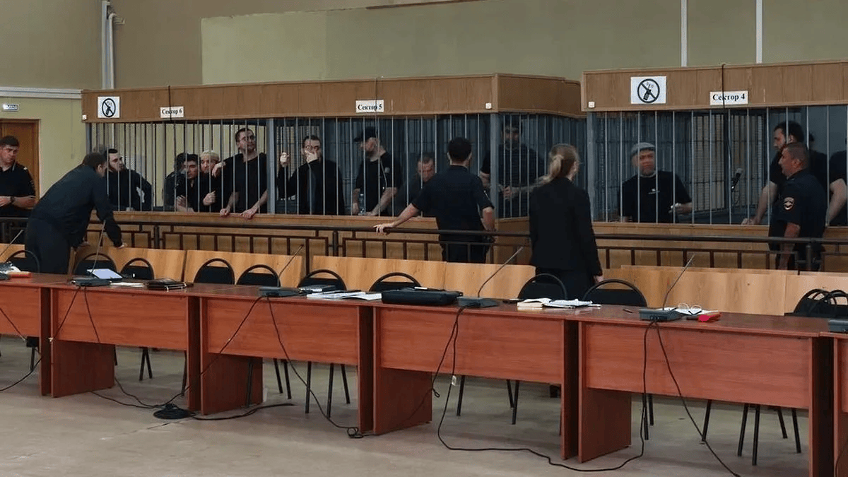 Выездное заседание Южного военного суда в Нальчике. Фото "Коммерсант" от 26.08.26,https://www.kommersant.ru/doc/8908913