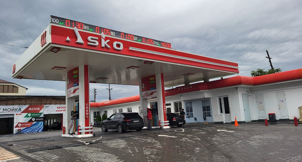 АЗС в Махачкале. Фото "Кавказского узла" АЗС в Махачкале. Фото "Кавказского узла"