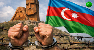 Руки в наручниках. Иллюстрация создана «Кавказским узлом» с помощью ИИ в программе Copilot