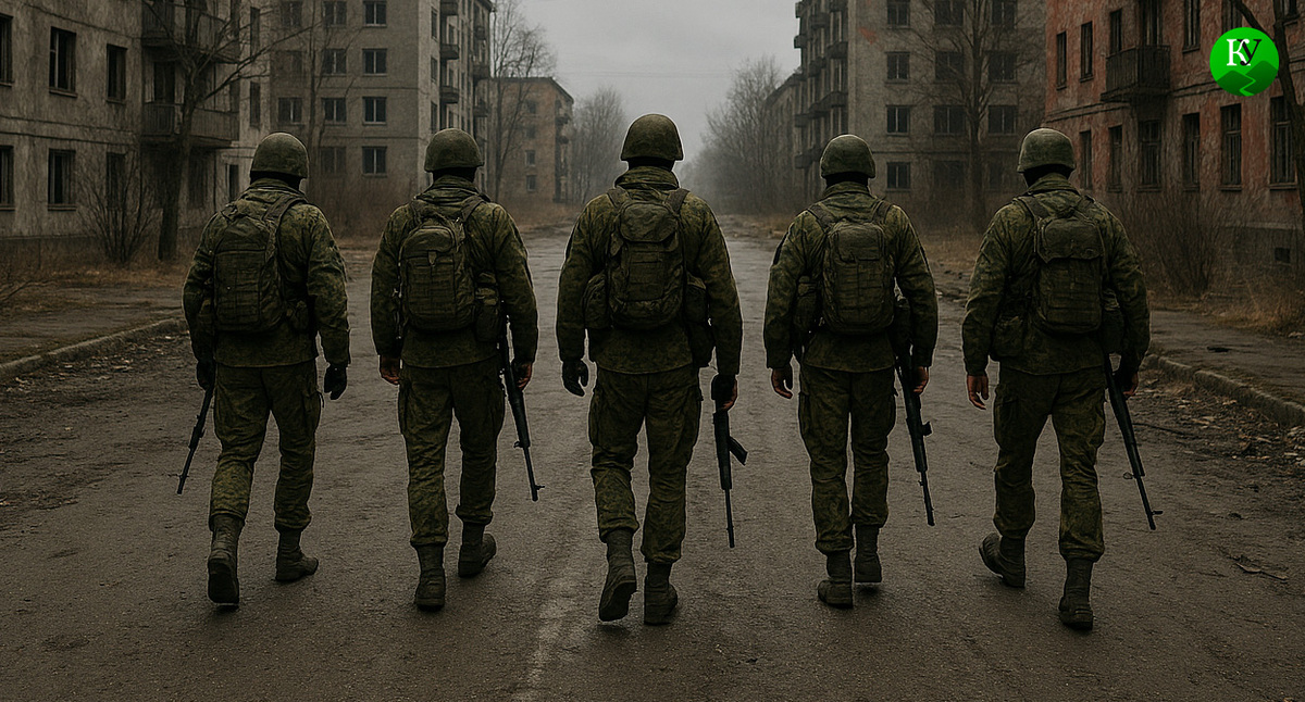 Военные на СВО. Иллюстрация создана «Кавказским узлом» с помощью ИИ в программе Copilot