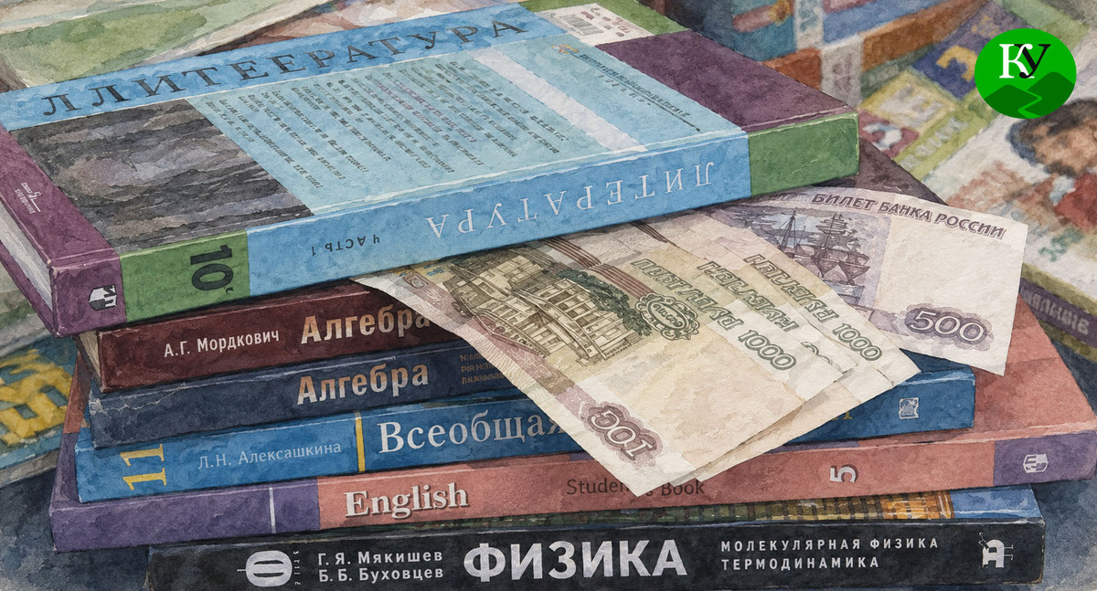 Учебники. Иллюстрация создана "Кавказским узлом" при помощи ИИ в программе Copilot Учебники. Иллюстрация создана "Кавказским узлом" при помощи ИИ в программе Copilot