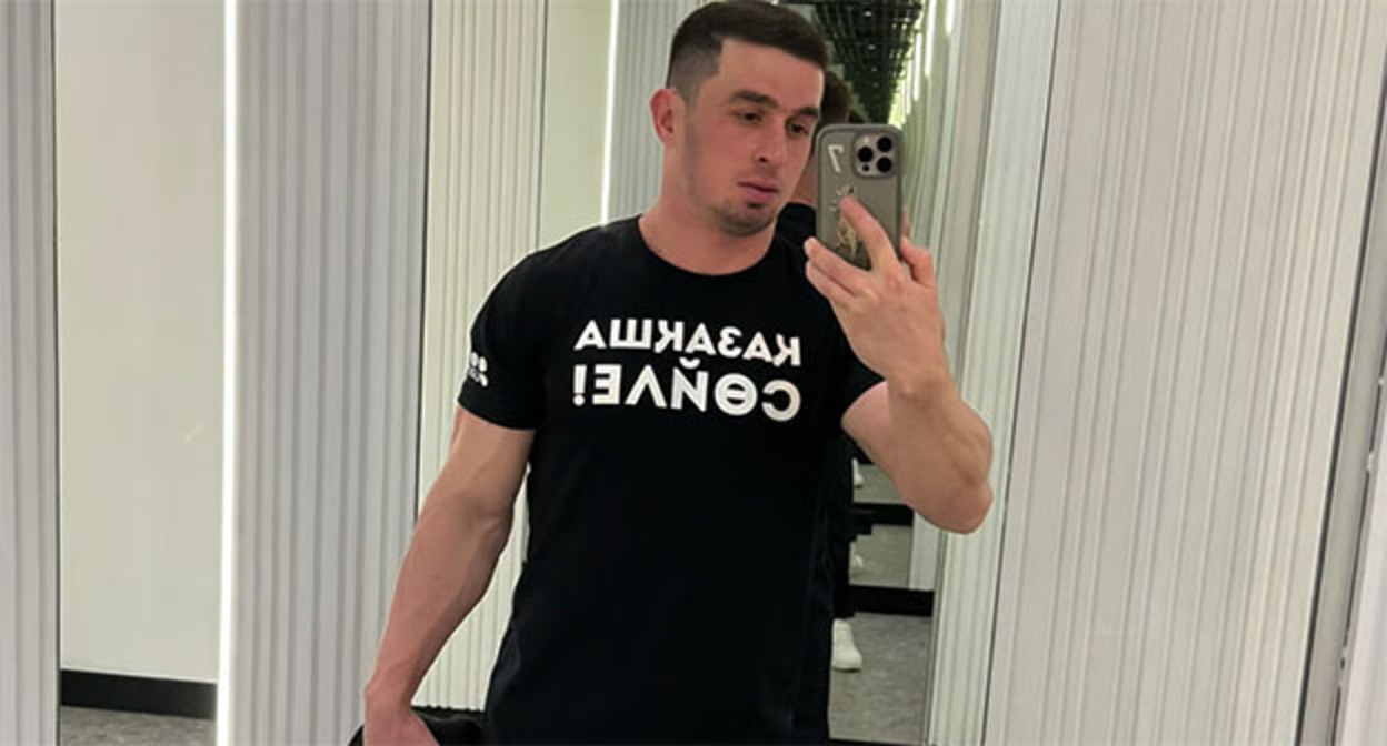 Мансур Мовлаев. Фото с личной страницы Мансура Мовлаева в Instagram принадлежит компании Meta деятельность которой запрещена в России