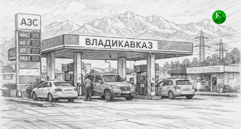 АЗС. Иллюстрация создана "Кавказским узлом" при помощи ИИ в программе Copilot АЗС. Иллюстрация создана "Кавказским узлом" при помощи ИИ в программе Copilot