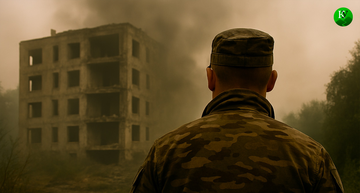 Военный на СВО. Иллюстрация создана «Кавказским узлом» с помощью ИИ в программе Copilot Военный на СВО. Иллюстрация создана «Кавказским узлом» с помощью ИИ в программе Copilot