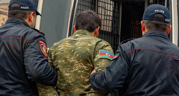 Задержание азербайджанского военнослужащего. Фото: https://incidentia.ru/news/azerbaydzhanskiy-voennyy-ranil-zhenshchinu-v-armyanskom-2026-10-04 Задержание азербайджанского военнослужащего. Фото: https://incidentia.ru/news/azerbaydzhanskiy-voennyy-ranil-zhenshchinu-v-armyanskom-2026-10-04
