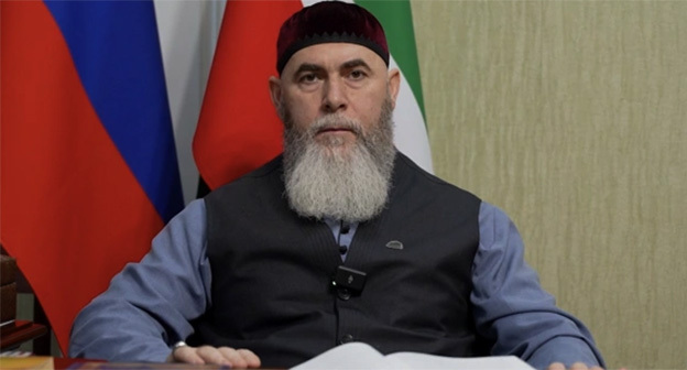 Муфтий Чечни Салах Межиев. Фото: dumchr / Telegram