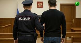 Мужчина в суде. Иллюстрация создана «Кавказским узлом» с помощью ИИ в программе Copilot