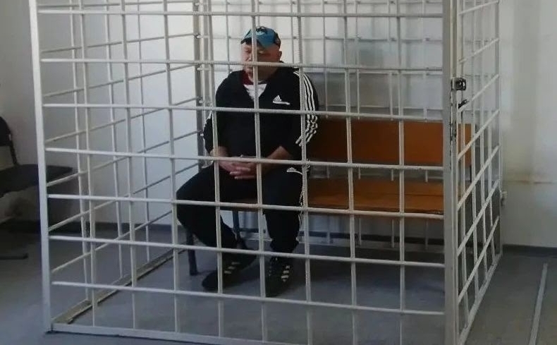 Иван Оболонин в зале суда. Фото: пресс-служба Центрального райсуда Волггограда / "ВКонтакте"