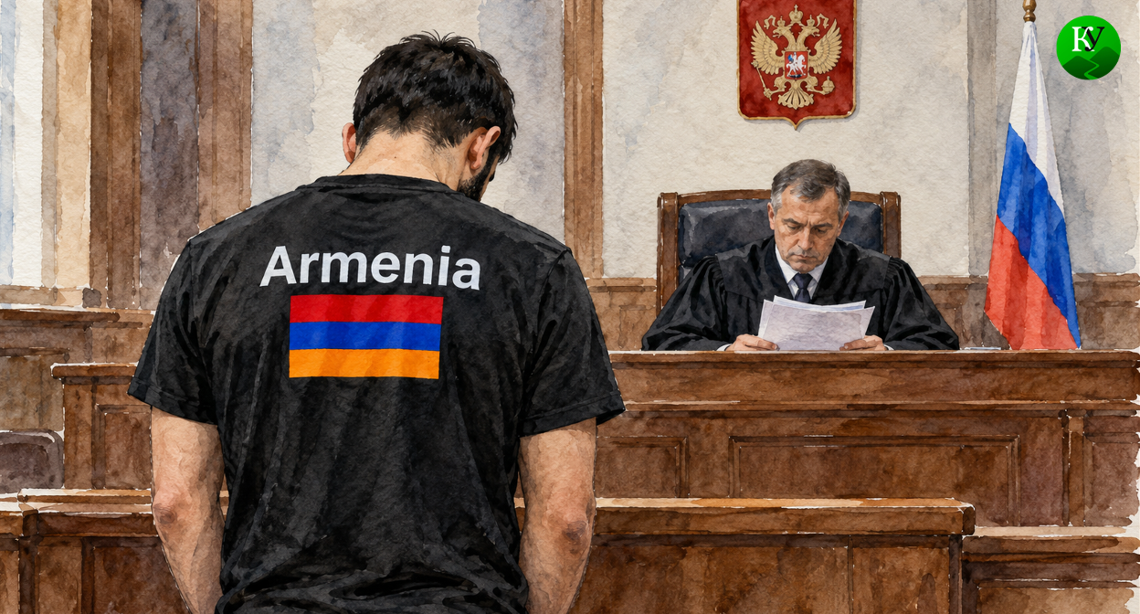 В зале суда. Иллюстрация создана «Кавказским узлом» с помощью ИИ в программе Copilot В зале суда. Иллюстрация создана «Кавказским узлом» с помощью ИИ в программе Copilot