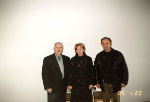 Инициативная группа ЦГИ: Я, Зоя и Ашот. Инициативная группа ЦГИ: Я, Зоя и Ашот.