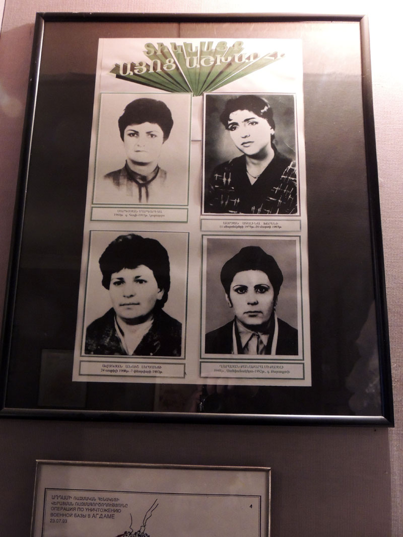 Женщины, погибшие в Карабахской войне.