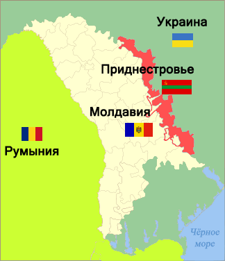Карта региона.