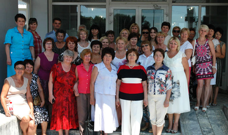 Руководство и члены НПО «Союза «Женщин Дона».