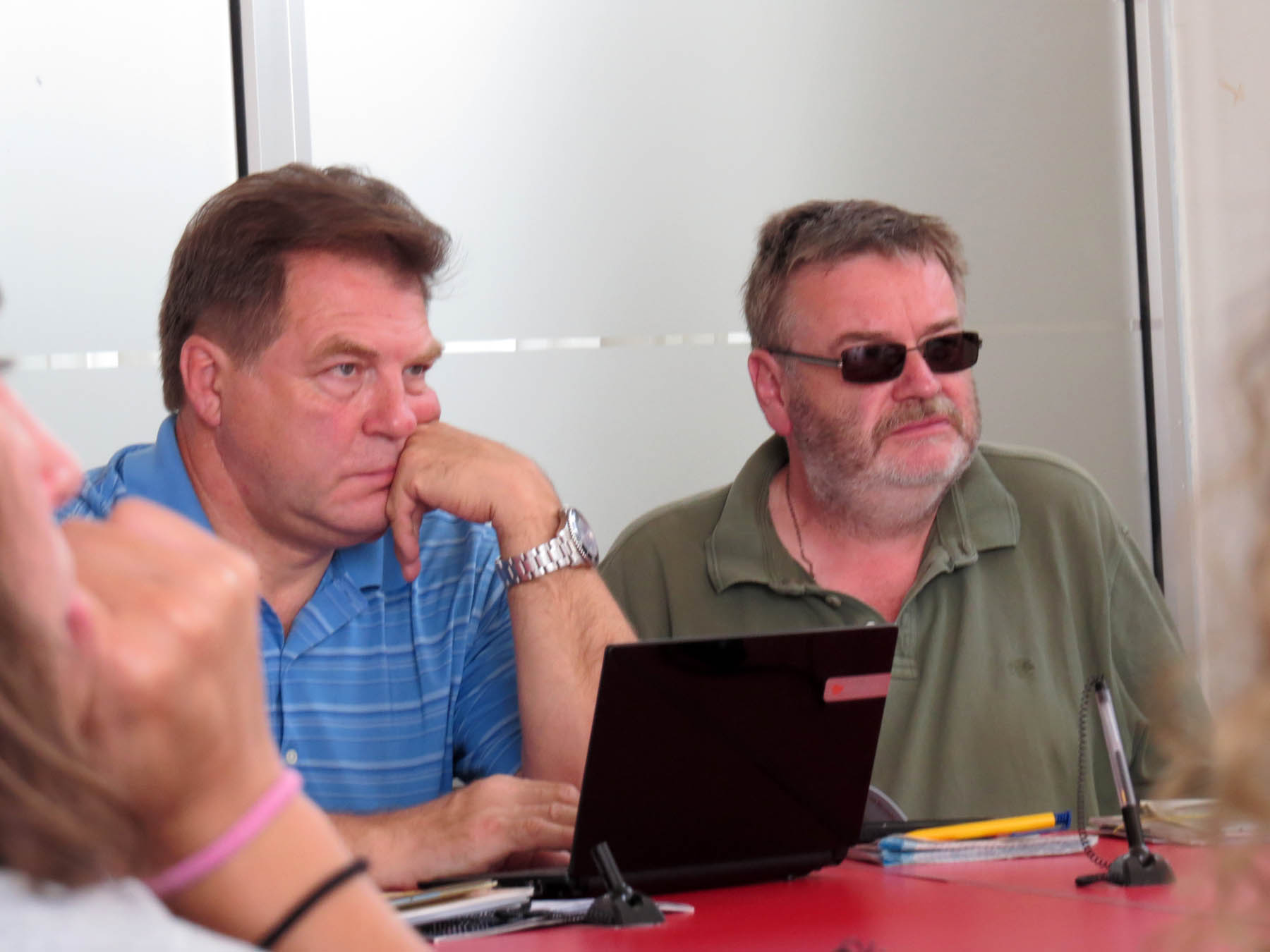 Представители YMCA, слева на право: Михаил Гуськов, представитель мирового альянса УМСА  (Россия) и Михал Шуманчик, представитель Европейского альянса УМСА (Польша).