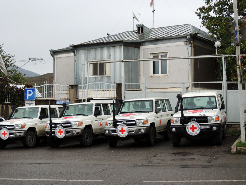 Офис миссии МККК в Нагорном Карабахе.