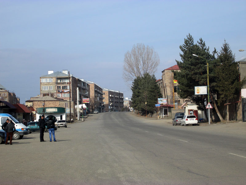 Центральная улица Вайка.