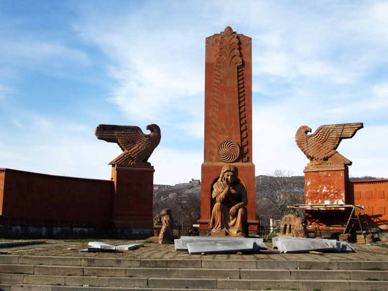 Памятник жертвам Геноцида 1915 года.