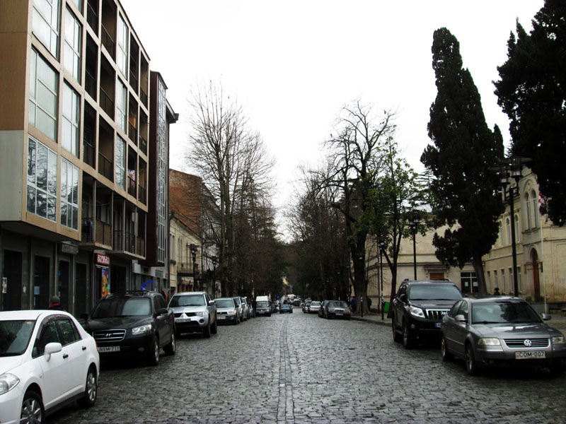 Одна из улиц Кутаиси.