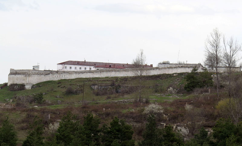 Общий вид на Шушинскую тюрьму (1848 года постройки).