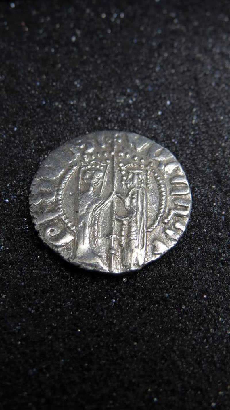 Монета Этума 2, одного из царей Киликии. 12в.