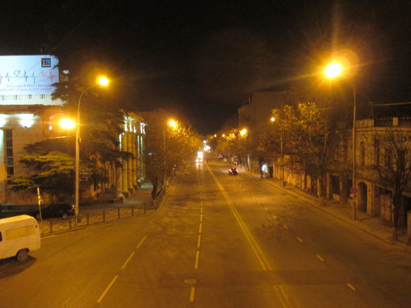 Ночная улица.